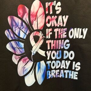 Black Life with Cancer Graphic Sweatshirt